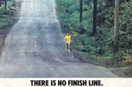 There is no finish line